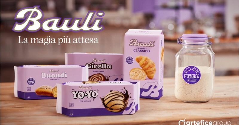 Bauli sceglie Arteficegroup per la nuova Brand Architecture