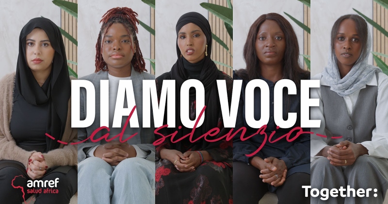 Diamo Voce al Silenzio: la campagna di Together per Amref