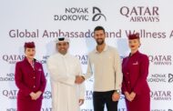 Qatar Airways nomina ambassador Novak Djokovic